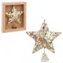 Christmas star Gold Metal 25 x 5,5 x 30 cm by BigBuy Home, Christmas - Ref: S8806971, Price: 13,20 €, Discount: %