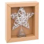 Weihnachtsstern Silberfarben Metall 20 x 6 x 25 cm von BigBuy Home, Weihnachten - Ref: S8806973, Preis: 10,08 €, Rabatt: %