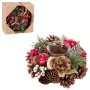 Décorations de Noël Multicouleur Naturel 18 x 18 x 8,5 cm de BigBuy Home, Noël - Réf : S8807020, Prix : 10,21 €, Remise : %