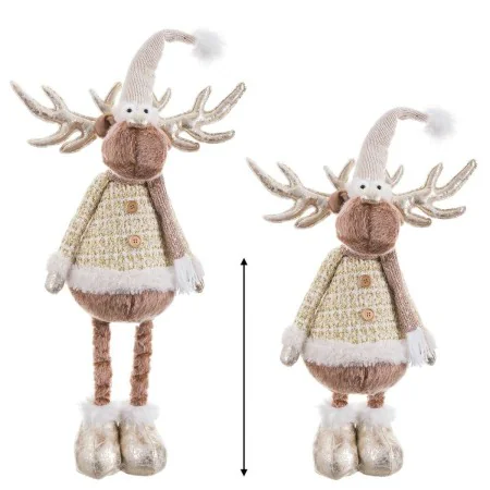 Figurine Naturel Cerf 25 X 16 X 81 CM de BigBuy Home, Noël - Réf : S8807062, Prix : 41,81 €, Remise : %