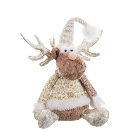 Figurine Naturel Cerf 20 x 12 x 36 cm de BigBuy Home, Noël - Réf : S8807064, Prix : 19,13 €, Remise : %