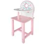 Chaise haute Woomax 25 x 55 x 20 cm Poupées Blanc Rose 2 Unités de Woomax, Accessoires pour poupées bébé - Réf : S8900221, Pr...