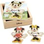 Puzzle enfant en bois Disney + 2 Ans 19 Pièces (12 Unités) de Disney, Puzzles emboitables et casse-tête - Réf : S8900244, Pri...