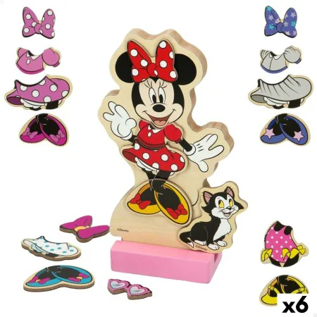 Wooden Game Disney Minnie Mouse by Disney, Jigsaw puzzles and brainteasers - Ref: S8900247, Price: 60,31 €, Discount: %