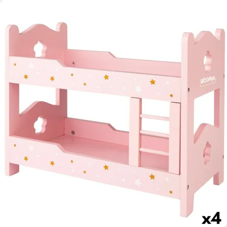 Beliche Woomax Cor de Rosa 4 Unidades 31 x 26 x 16 cm de Woomax, Acessórios para bonecos bebé - Ref: S8900331, Preço: 54,07 €...