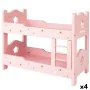 Beliche Woomax Cor de Rosa 4 Unidades 31 x 26 x 16 cm de Woomax, Acessórios para bonecos bebé - Ref: S8900331, Preço: 54,07 €...