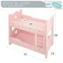 Bunk bed Woomax Pink 4 Units 31 x 26 x 16 cm by Woomax, Accessories for baby dolls - Ref: S8900331, Price: 54,07 €, Discount: %