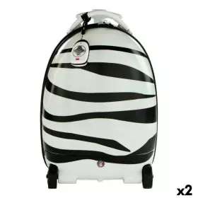 Mochila Trolley Rastar Infantil Radiocontrol Cebra 2,4 GHz 34 x 48 x 27,5 cm (2 Unidades) de Rastar, Mochilas infantiles - Re...