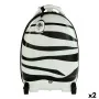 Trolley Rucksack Rastar Für Kinder Funksteuerung Zebra 2,4 GHz 34 x 48 x 27,5 cm (2 Stück) von Rastar, Kinderrucksäcke - Ref:...