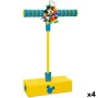 Saltador Pogo Mickey Mouse 3D Amarelo Infantil (4 Unidades) de Mickey Mouse, Pula-pula e bolas saltitonas - Ref: S8900823, Pr...