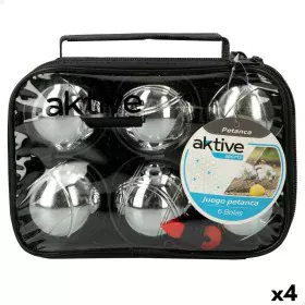 Boules Set Aktive 6 Balls Metal Chrome-plated steel (4 Units) by Aktive, Petanque & Boules - Ref: S8900965, Price: 58,69 €, D...