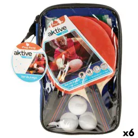 Conjunto Pingue-Pongue Aktive 15 x 25,5 x 1 cm (6 Unidades) de Aktive, Sets de ping-pong - Ref: S8900966, Preço: 32,39 €, Des...