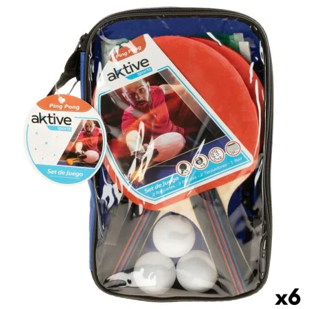 Set de Ping Pong Aktive 15 x 25,5 x 1 cm (6 Unidades) de Aktive, Sets de ping pong - Ref: S8900966, Precio: 32,39 €, Descuent...