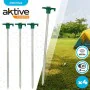 Estacas para campismo Aktive 25 cm 4 Peças Ø 8 mm (24 Unidades) de Aktive, Estacas - Ref: S8900976, Preço: 39,71 €, Desconto: %