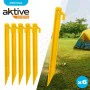 Piquetas para camping Aktive 6 Piezas (24 Unidades) de Aktive, Estacas - Ref: S8900977, Precio: 36,77 €, Descuento: %