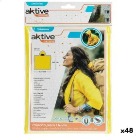 Raincoat Aktive Yellow (48 Units) by Aktive, Men - Ref: S8900983, Price: 57,28 €, Discount: %