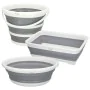 Conjunto de cubos Aktive Dobrável 2 Unidades de Aktive, Louça de exteriores - Ref: S8900988, Preço: 40,89 €, Desconto: %