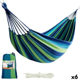 Cama de Rede Aktive Azul 200 x 0,4 x 100 cm (6 Unidades) de Aktive, Redes de dormir - Ref: S8900994, Preço: 49,44 €, Desconto: %