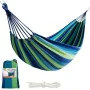 Hamaca Aktive Azul 200 x 0,4 x 100 cm (6 Unidades) de Aktive, Hamacas - Ref: S8900994, Precio: 53,39 €, Descuento: %