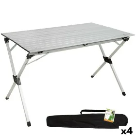 Folding Table Aktive Silver Aluminium 110 x 70 x 70 cm (4 Units) by Aktive, Tables - Ref: S8901002, Price: 209,26 €, Discount: %