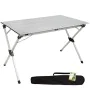 Folding Table Aktive Silver Aluminium 110 x 70 x 70 cm (4 Units) by Aktive, Tables - Ref: S8901002, Price: 209,26 €, Discount: %