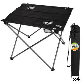 Folding Table Aktive Black Textile 61 x 51 x 50 cm (4 Units) by Aktive, Tables - Ref: S8901004, Price: 73,18 €, Discount: %