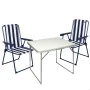 Table set with 2 chairs Aktive Foldable Camping by Aktive, Garden Furniture Sets - Ref: S8901018, Price: 60,03 €, Discount: %