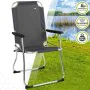 Chaise de camping pliante Aktive Gris foncé 45 x 91 x 47 cm (6 Unités) de Aktive, Chaises - Réf : S8901025, Prix : 149,86 €, ...