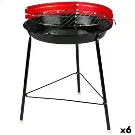 Barbecue Portatile Aktive Ferro Plastica 37 x 44 x 33 cm (6 Unità) Rosso di Aktive, Barbecue portatili - Rif: S8901041, Prezz...