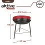 Barbecue Portable Aktive Iron Plastic 37 x 44 x 33 cm (6 Units) Red by Aktive, Portable barbecues - Ref: S8901041, Price: 88,...