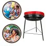 Barbecue Portable Aktive Iron Plastic 37 x 44 x 33 cm (6 Units) Red by Aktive, Portable barbecues - Ref: S8901041, Price: 88,...