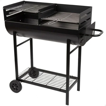 Holzkohlegrill mit Rädern Aktive Kunststoff Emailliertes Metall 97 x 96 x 42 cm Schwarz von Aktive, Barbecues im Freien - Ref...