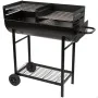 Coal Barbecue with Wheels Aktive Plastic Enamelled Metal 97 x 96 x 42 cm Black by Aktive, Outdoor barbecues - Ref: S8901044, ...