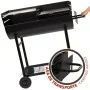 Barbecue a Carboni con Ruote Aktive Plastica Metallo smaltato 97 x 96 x 42 cm Nero di Aktive, Barbecue all'aperto - Rif: S890...