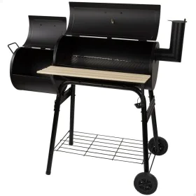 Coal Barbecue with Wheels Aktive Steel Plastic Enamelled Metal 106 x 106 x 61 cm Black by Aktive, Outdoor barbecues - Ref: S8...