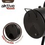 Barbecue a Carboni con Ruote Aktive Acciaio Plastica Metallo smaltato 106 x 106 x 61 cm Nero di Aktive, Barbecue all'aperto -...