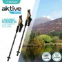 Set de 2 bastones de trekking Aktive 5 x 135 x 5 cm (6 Unidades) de Aktive, Bastones de senderismo - Ref: S8901062, Precio: 6...