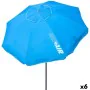 Parasol Aktive Bleu Aluminium Acier 220 x 207,5 x 220 cm (6 Unités) de Aktive, Parasols - Réf : S8901084, Prix : 101,64 €, Re...