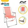 Sedia Pieghevole Aktive Flamingo Corallo 44 x 76 x 45 cm (4 Unità) di Aktive, Sedie pieghevoli - Rif: S8901120, Prezzo: 76,67...