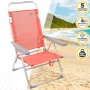 Chaise Pliante Aktive Flamingo Corail 48 x 99 x 57 cm (4 Unités) de Aktive, Chaises pliantes - Réf : S8901123, Prix : 143,70 ...