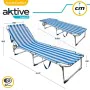 Beach sunbed Aktive 188 x 30 x 58 cm by Aktive, Sunloungers - Ref: S8901130, Price: 43,55 €, Discount: %