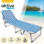 Chaise de plage Aktive 188 x 30 x 58 cm de Aktive, Bains de soleil - Réf : S8901130, Prix : 40,32 €, Remise : %