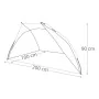 Para-vento Aktive 200 x 90 x 100 cm de Aktive, Protetor de ventos - Ref: S8901141, Preço: 75,24 €, Desconto: %