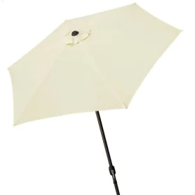 Parasol Aktive 250 x 235 x 250 cm Alumínio Creme de Aktive, Sombrinhas - Ref: S8901167, Preço: 36,13 €, Desconto: %