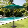 Parasol Aktive 300 x 245 x 300 cm Verde Ø 300 cm de Aktive, Sombrinhas - Ref: S8901173, Preço: 47,11 €, Desconto: %