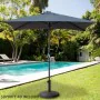 Parasol Aktive 200 x 235 x 120 cm Anthracite Aluminium de Aktive, Parasols - Réf : S8901178, Prix : 31,87 €, Remise : %