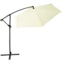 Parasol Aktive BANANA 270 x 268 x 270 cm Ø 270 cm Aluminium Crème de Aktive, Parasols - Réf : S8901179, Prix : 71,49 €, Remis...