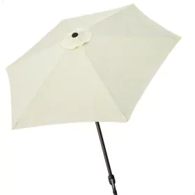 Parasol Aktive 270 x 235,5 x 270 cm Ø 270 cm Acier Aluminium Crème de Aktive, Parasols - Réf : S8901192, Prix : 55,01 €, Remi...