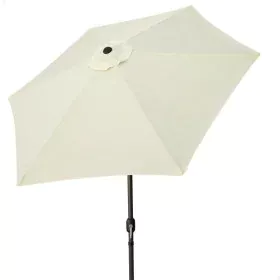 Parasol Aktive 300 x 247 x 300 cm Aço Alumínio Creme Ø 300 cm de Aktive, Sombrinhas - Ref: S8901193, Preço: 62,70 €, Desconto: %