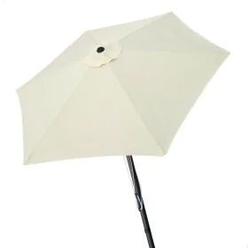 Parasol Aktive 270 x 236 x 270 cm Ø 270 cm Acier Aluminium Crème de Aktive, Parasols - Réf : S8901197, Prix : 40,32 €, Remise...